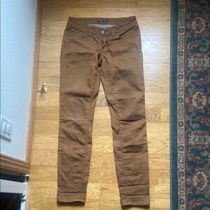 Prana Brown Skinny Pants